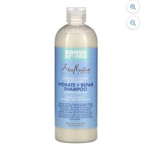 Shea Moisture hydrate and repair shampoo  19.8oz. Manuka honey and yogurt